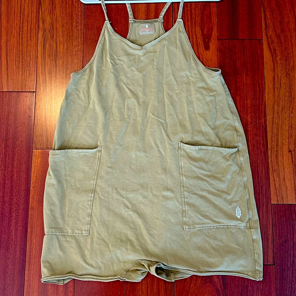 Free People Movement Hot Shot Mini Dress Romper